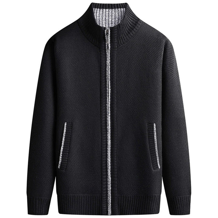 Stilren Zip-up Väst För Män