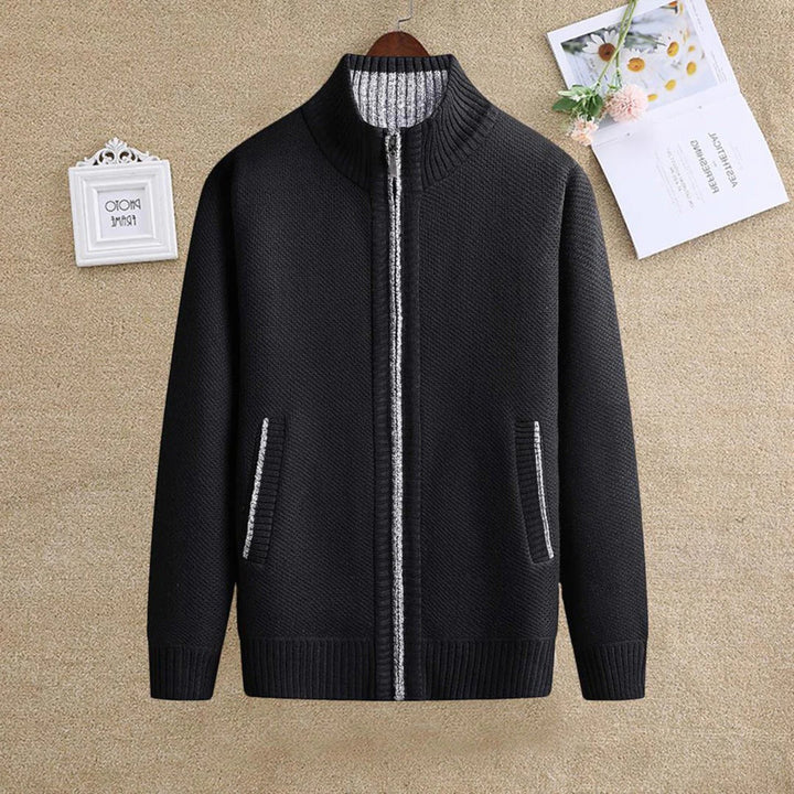 Stilren Zip-up Väst För Män