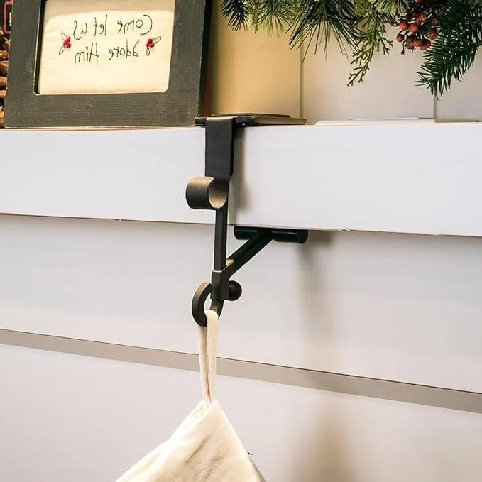 Girlang Julstrumpa Hållare för Kamin
