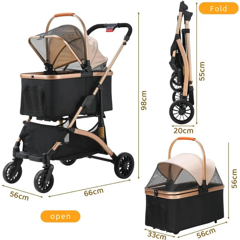 Hundvagn &amp; Transportlåda
