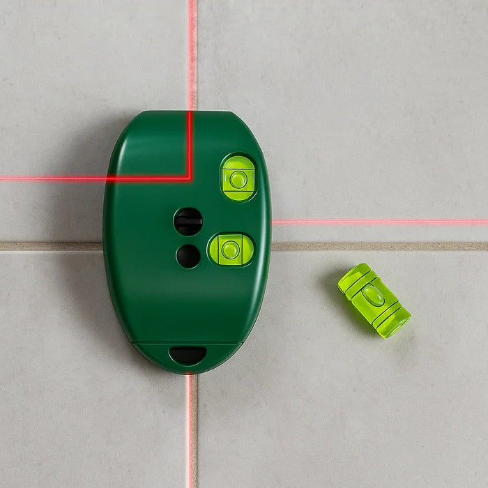 Precision Laser Nivå för Perfekta 90° Vinklar