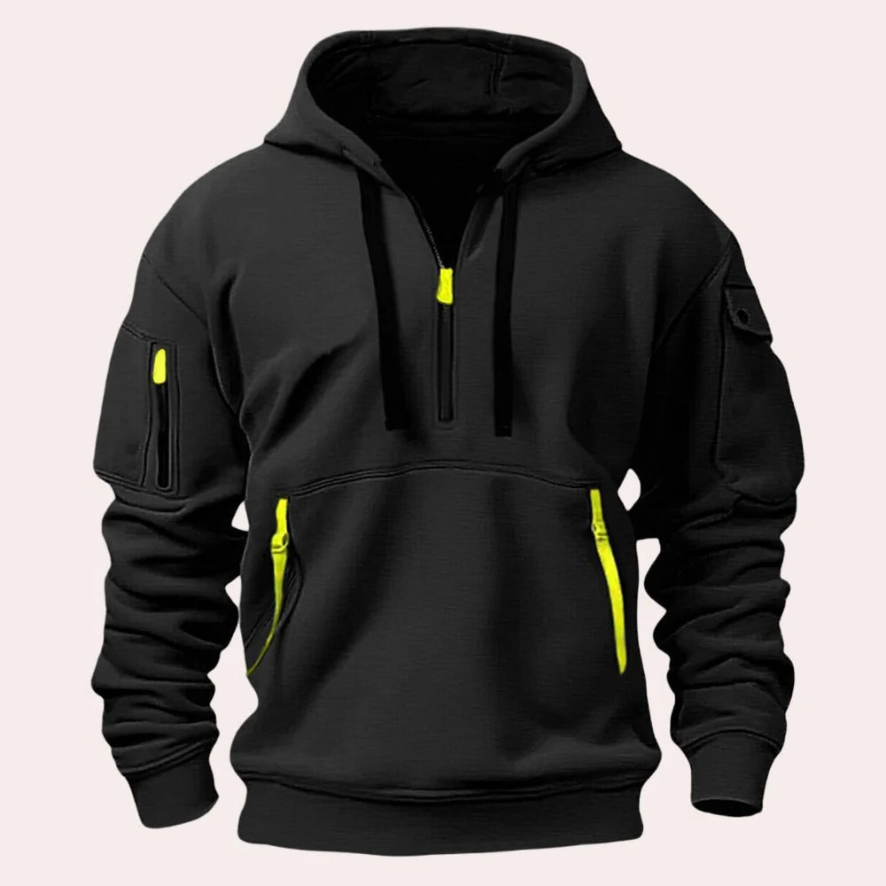 Hoodie för män med stil och komfort
