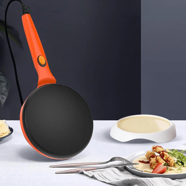 Snabb Prep Non-Stick Crepe Maker Griddle Pan Maskin