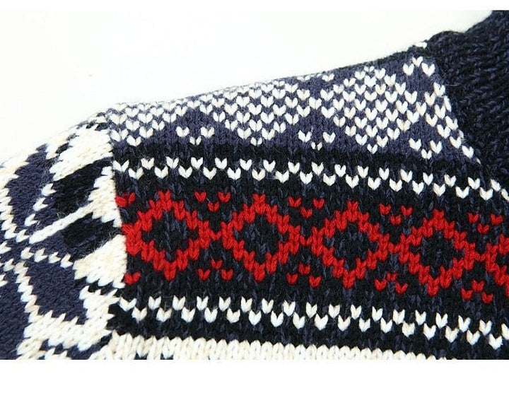 Varm Fleece Vinterjackor för Män
