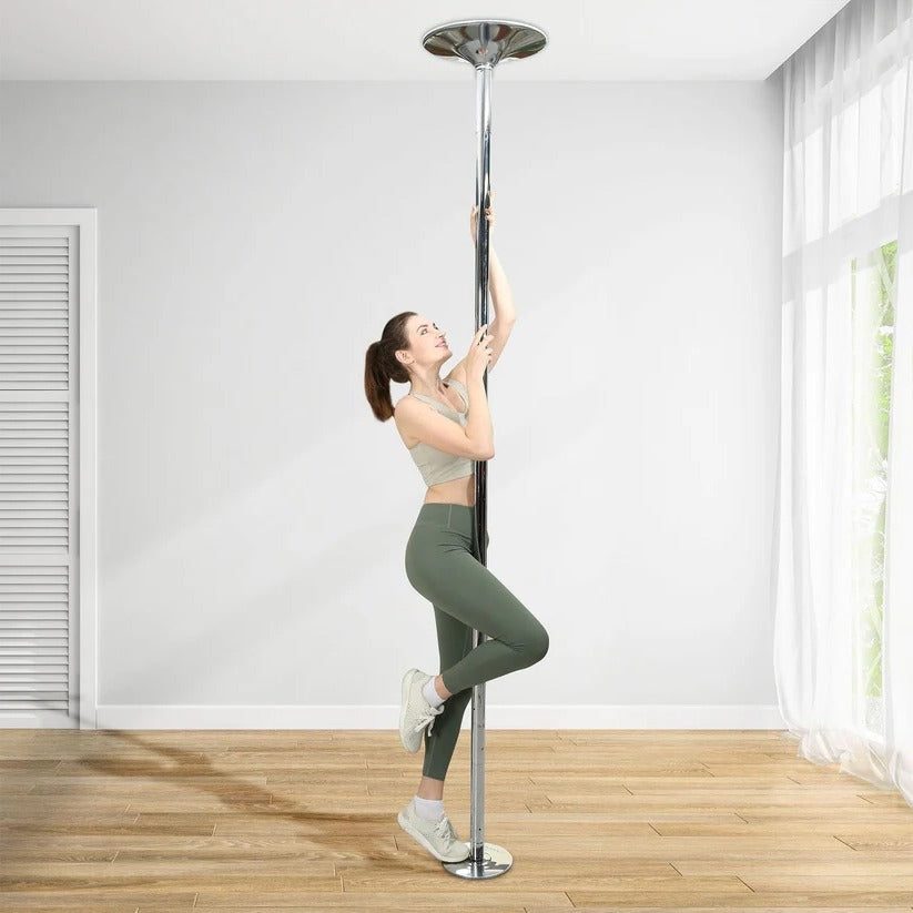 Bärbar Hem Fitness Spinning Dansstång 1,7 tum