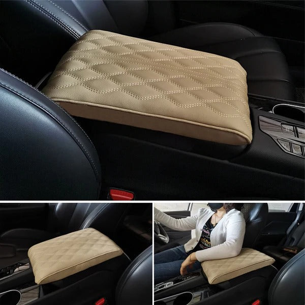 Läder Bil Armstöd Box Pad (Universell stil)