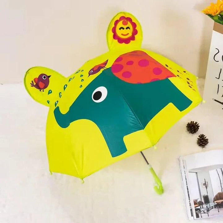 Regnbåge Rolig Barnparaply