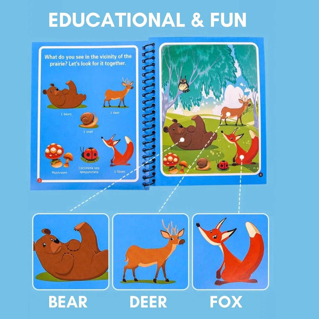 Magiskt Vattenritningsbok