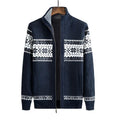 Varm Fleece Vinterjackor för Män