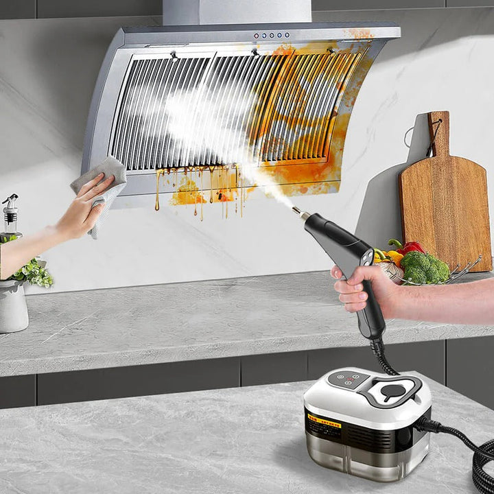 2500W Högtryck Ångtvätt med Handskar