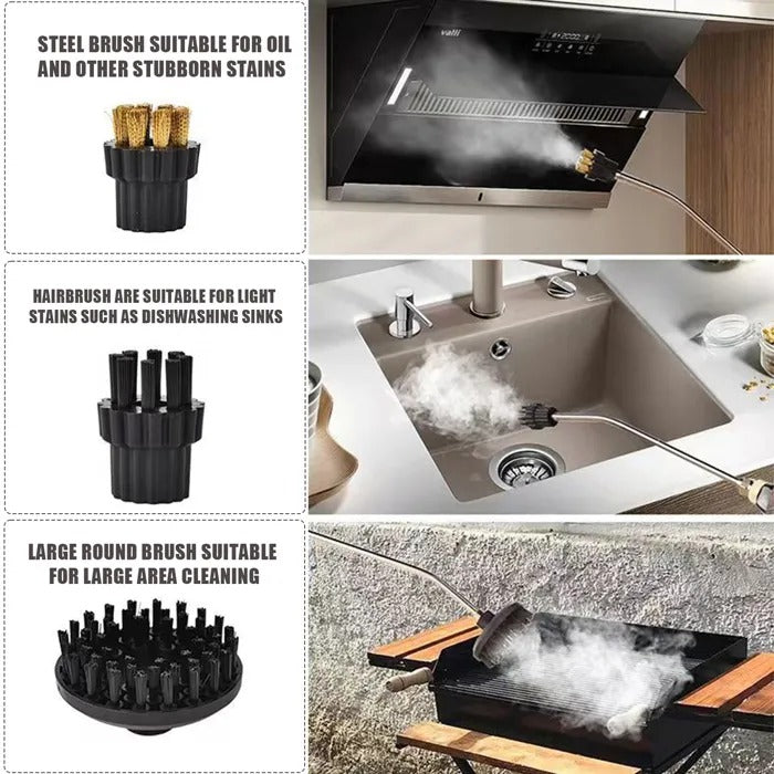 2500W Högtryck Ångtvätt med Handskar