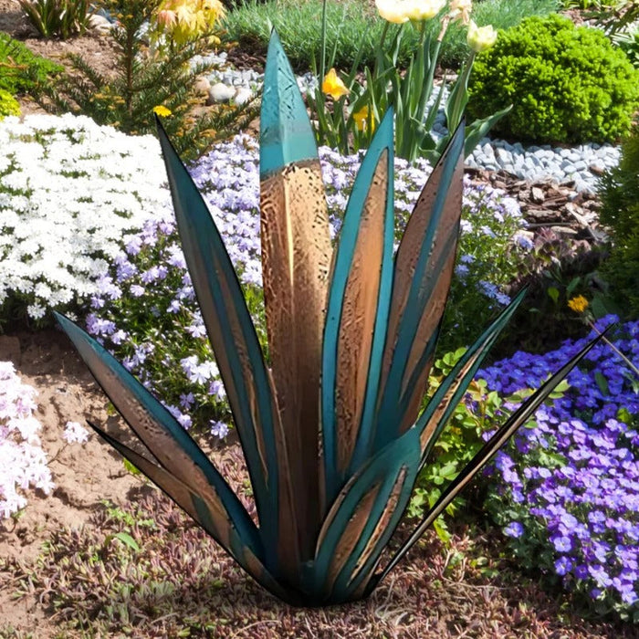 Agave Americana Metall Dekorativ Växt