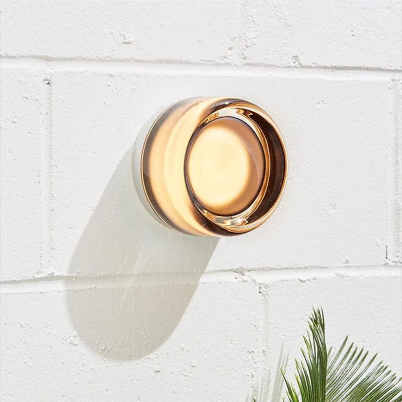 Modern Dimple Glass LED Vägglampa