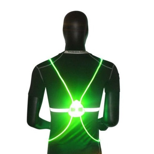 360 Reflekterande LED Flash Nattväst