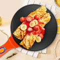 Snabb Prep Non-Stick Crepe Maker Griddle Pan Maskin