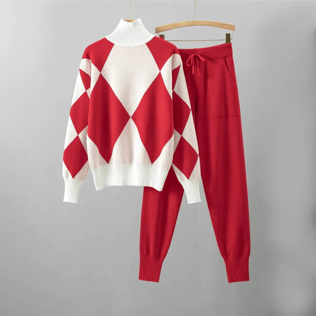 Varm Tröja och Byxor Set