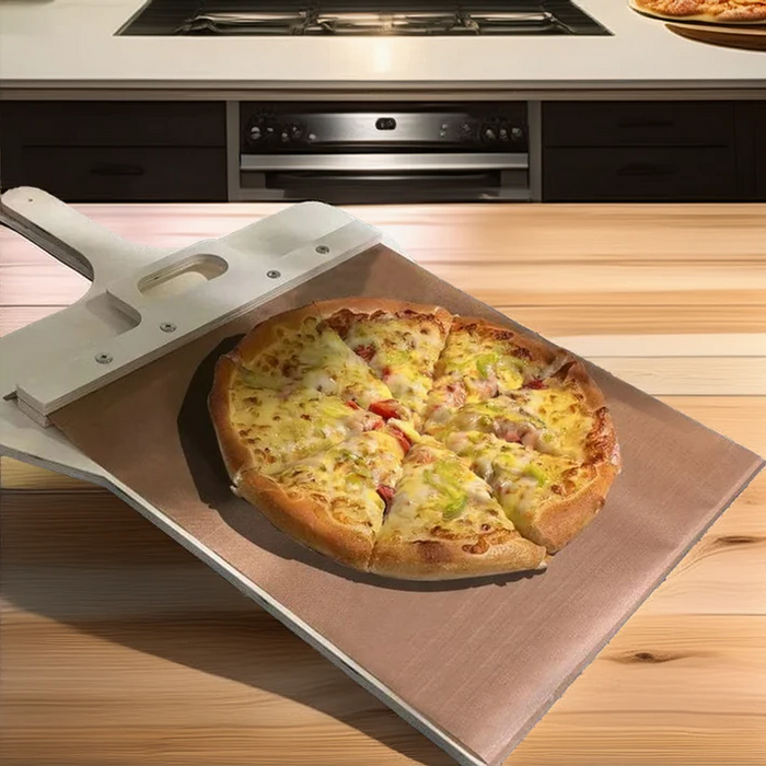 Glidande Pizzaspade – Enkelt Överför & Servera Din Pizza