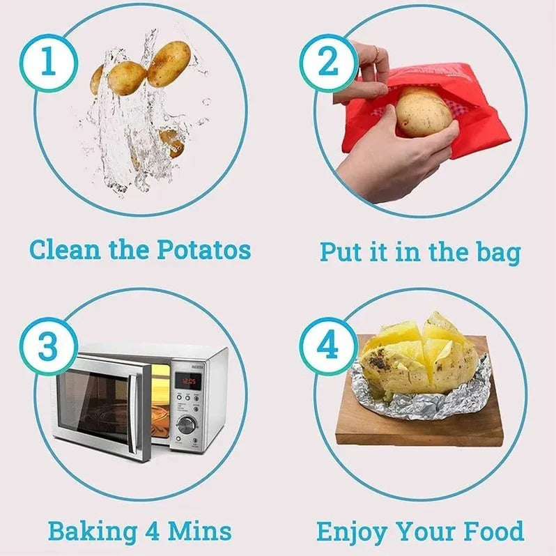 Mikrovågsugn Potatisväska