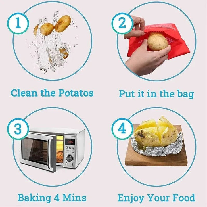 Mikrovågsugn Potatisväska