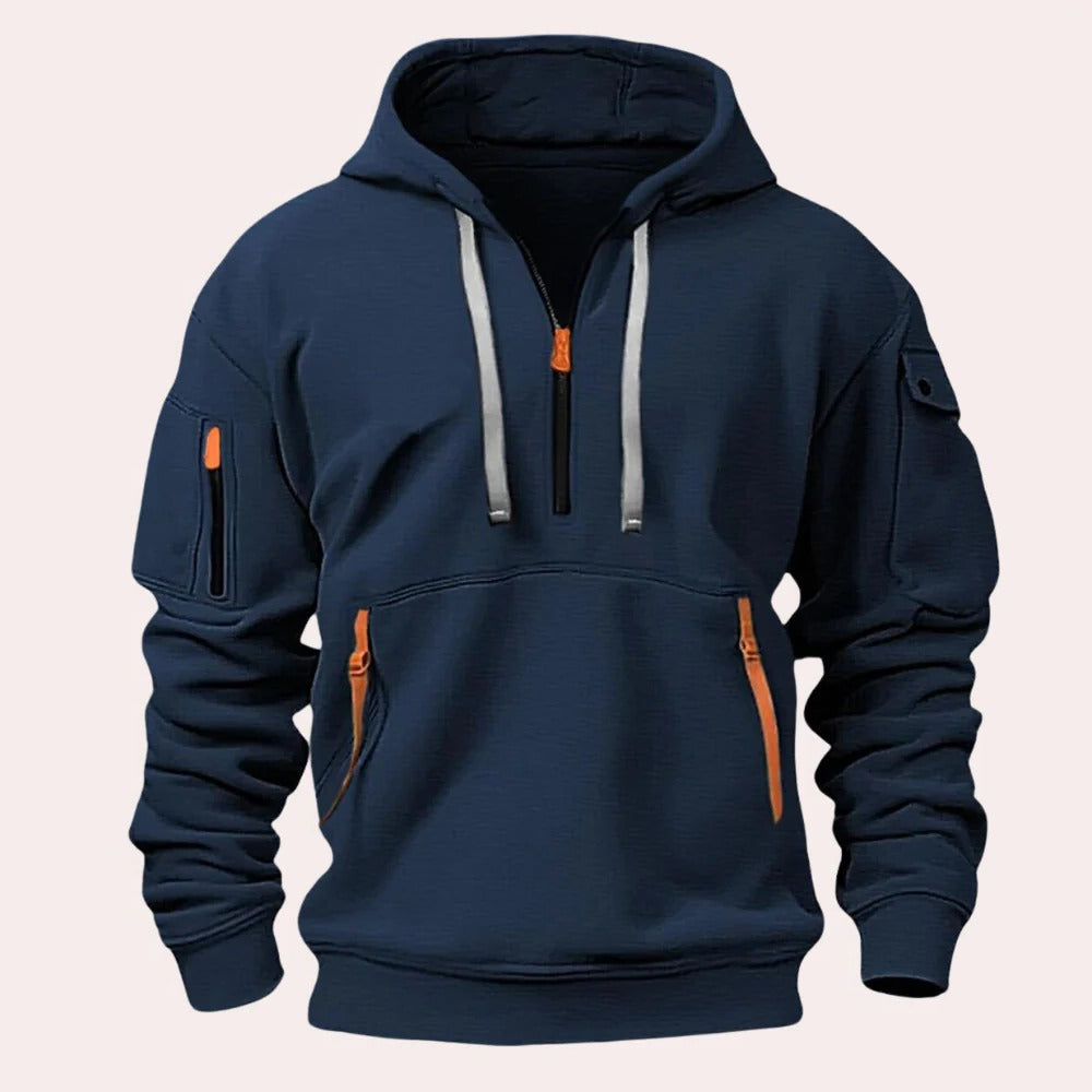 Hoodie för män med stil och komfort