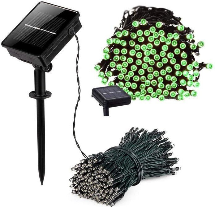 17-Meter Ljusserie med 100 LED Solcellsdrivna Fairy Lights