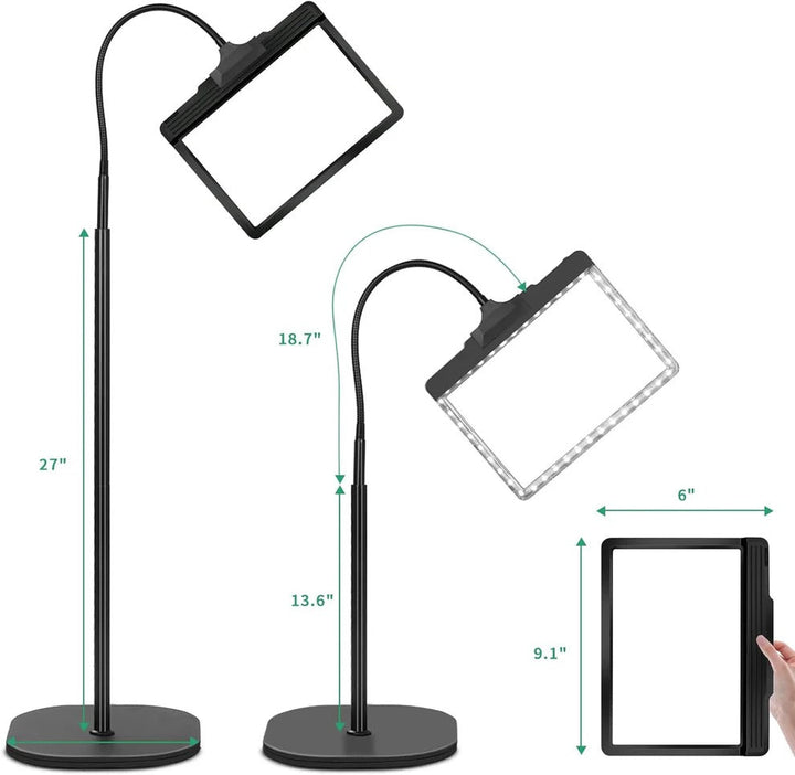 Förstoring Glas Med LED-belysning