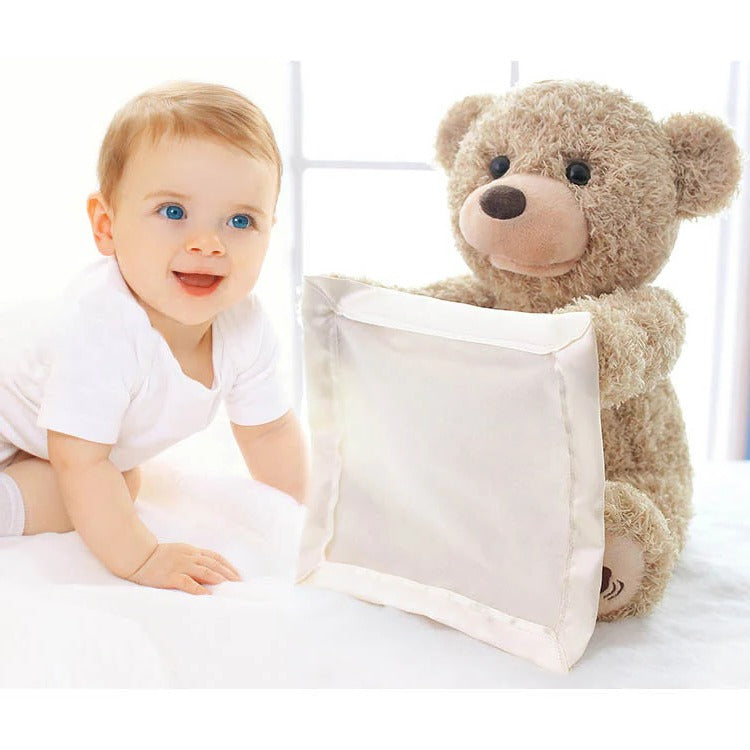Peek-A-Boo-Teddy - Interaktiv Plyschleksak