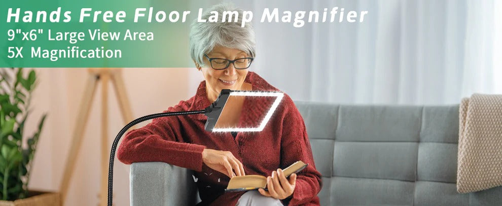 Förstoring Glas Med LED-belysning