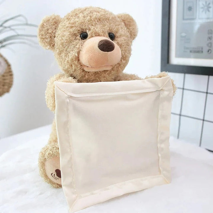 Peek-A-Boo-Teddy - Interaktiv Plyschleksak