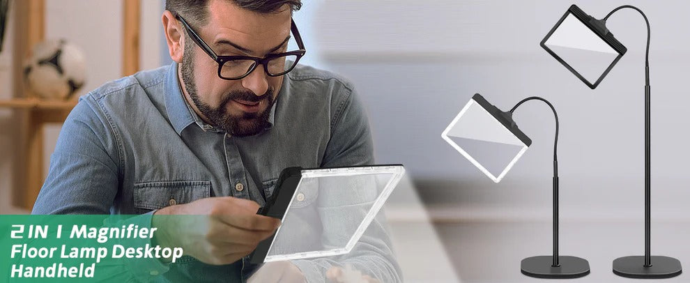 Förstoring Glas Med LED-belysning