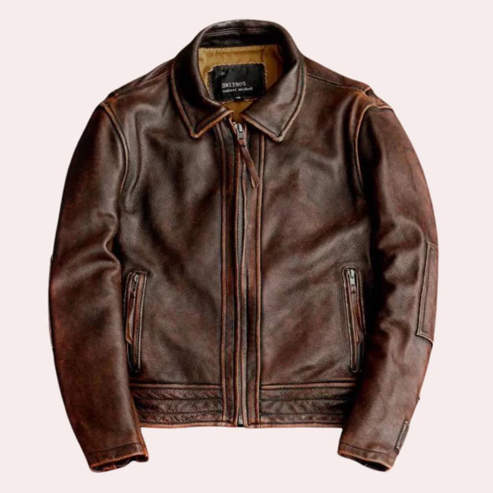 Premium Retro Jacka för Män