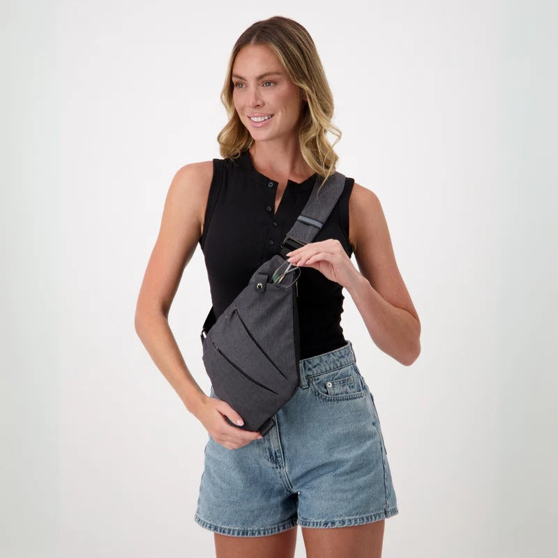 Unisex Anti-Tyveri Crossbody Väska