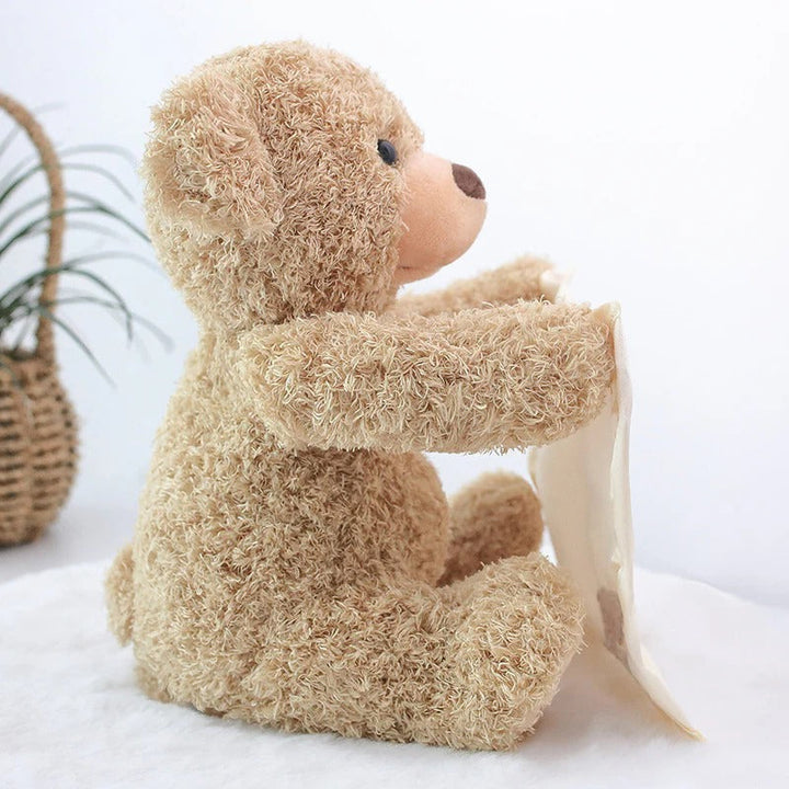 Peek-A-Boo-Teddy - Interaktiv Plyschleksak