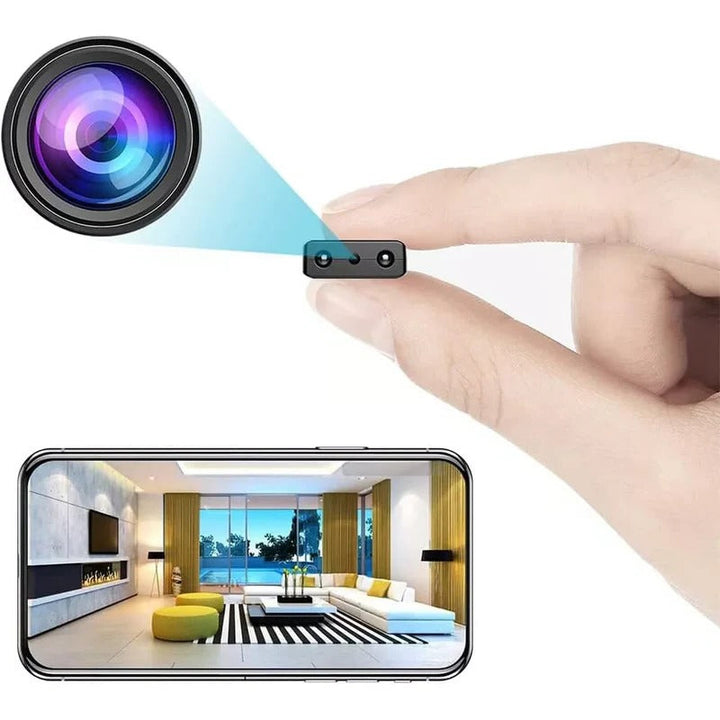 Mikro HD Videokamera med WiFi och Ljud
