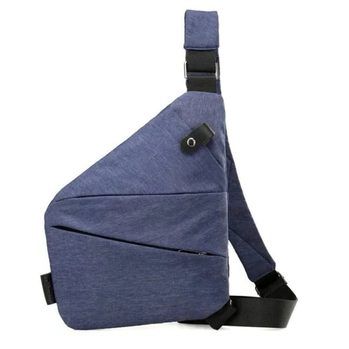 Unisex Anti-Tyveri Crossbody Väska