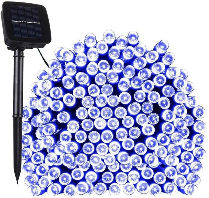 17-Meter Ljusserie med 100 LED Solcellsdrivna Fairy Lights