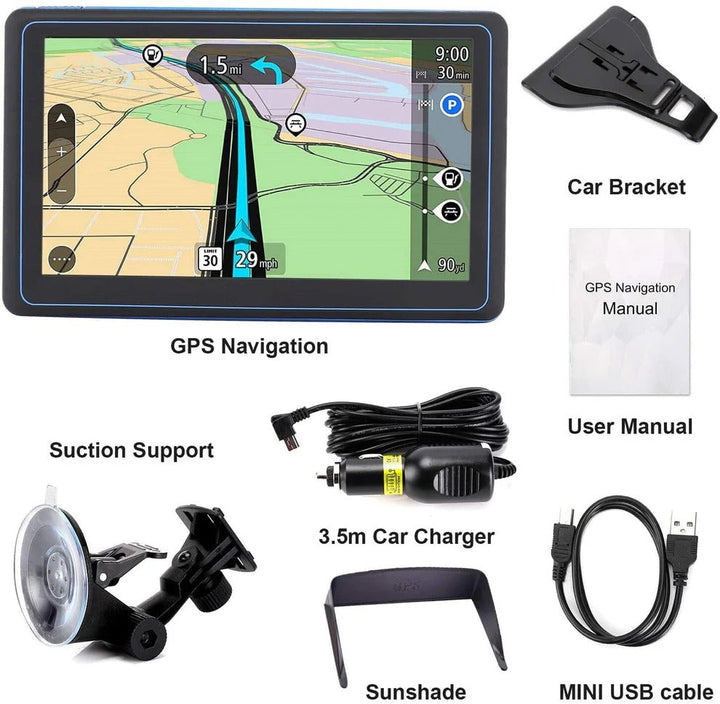 7" GPS Navigationssystem