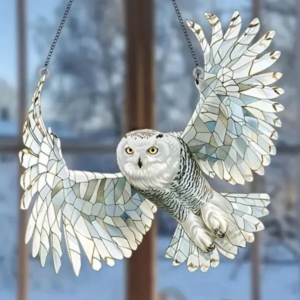 Kolibrins solfångare Färgglad fönsterhängare