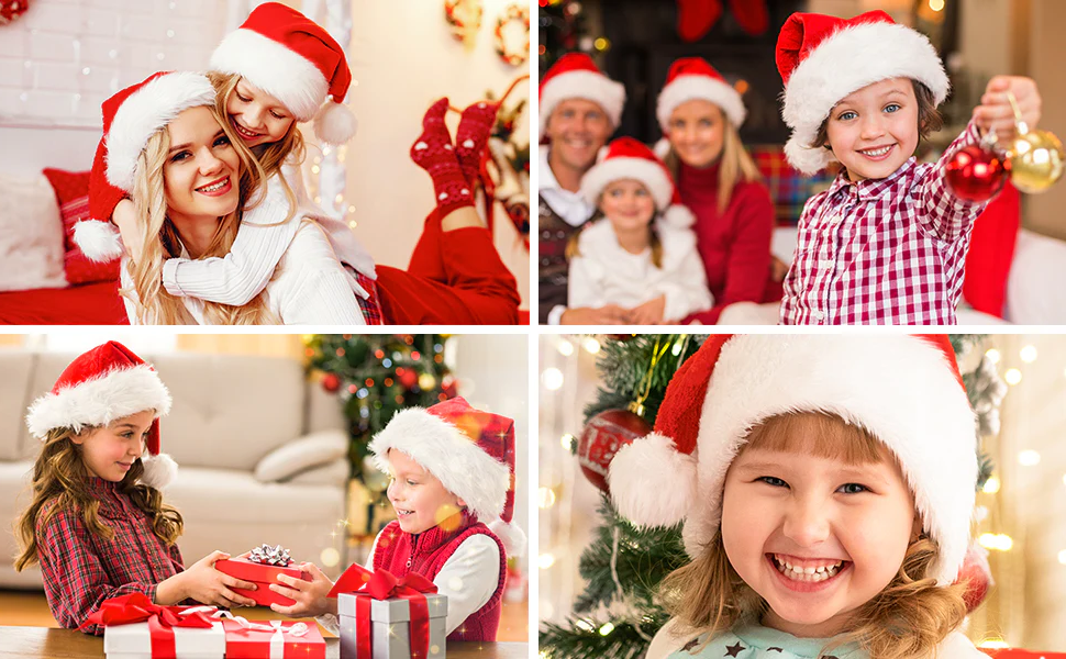 God Jul LED Ljusmössa Jultomte