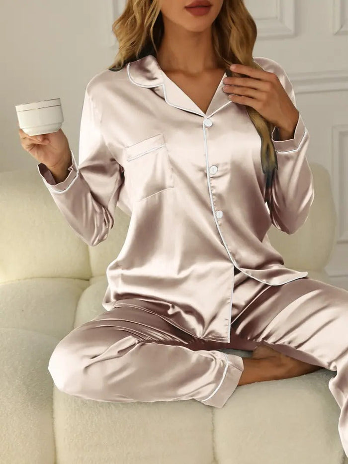 Högkvalitativ Pyjamaset För Damer