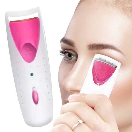 Bärbar Elektrisk Värmd Ögonfrans Mascara Falsies Locktång