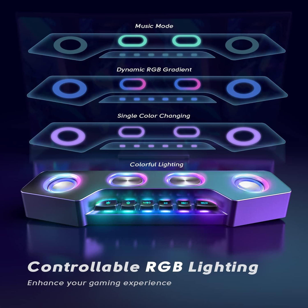 Trådlösa RGB Dators högtalare