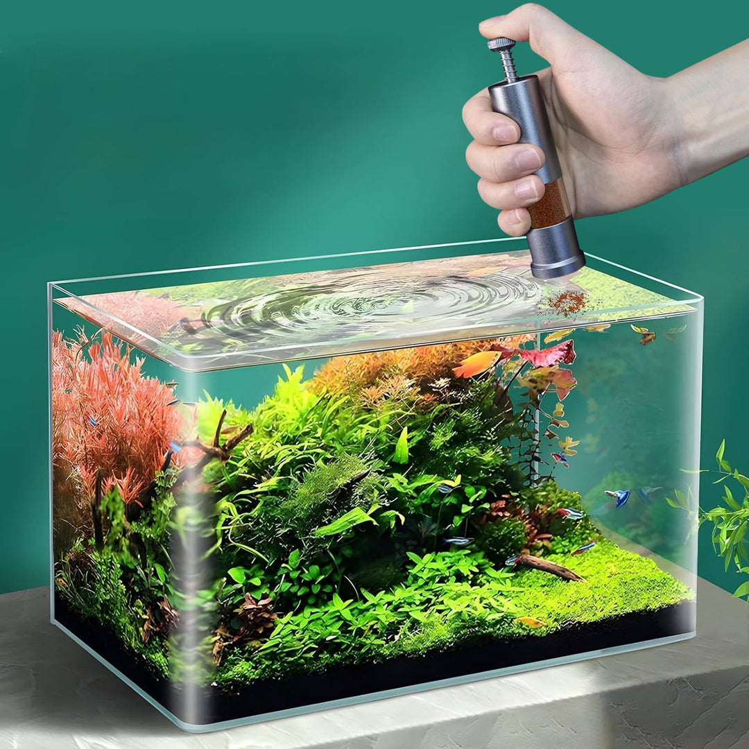 Mini Fiskmataren Akvarium