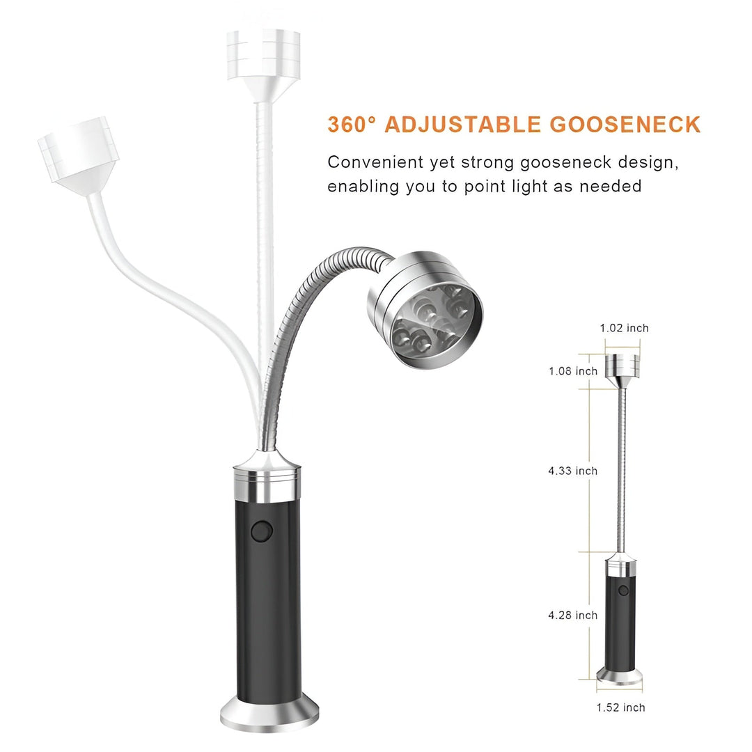 Magentisk Grill LED-lampa