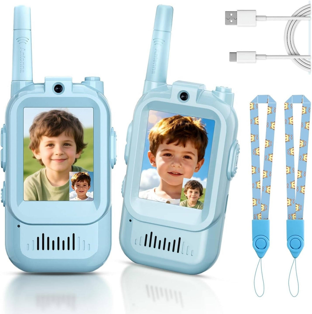 Barn Walkie Talkies Video Röst &amp; Chatt 2 Set