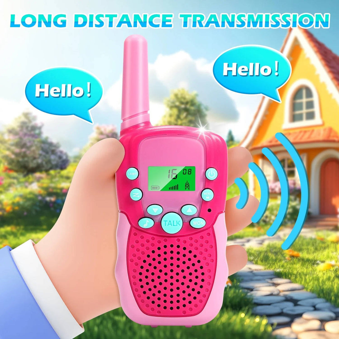 Barn Walkie Talkies (3-delarsset)