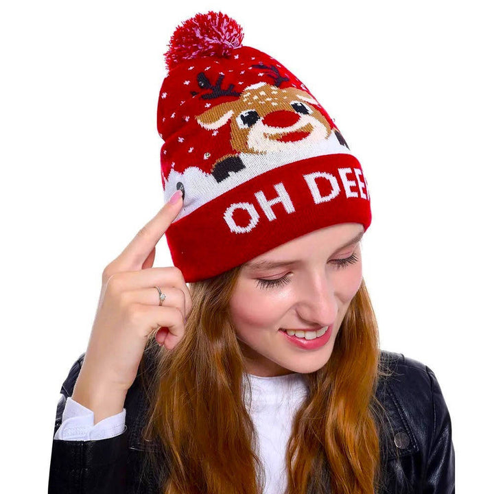 Ljusande Julmössa
