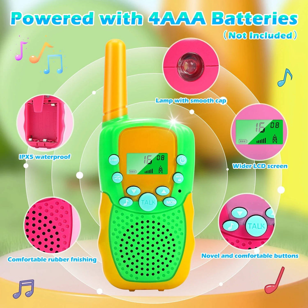 Barn Walkie Talkies (3-delarsset)