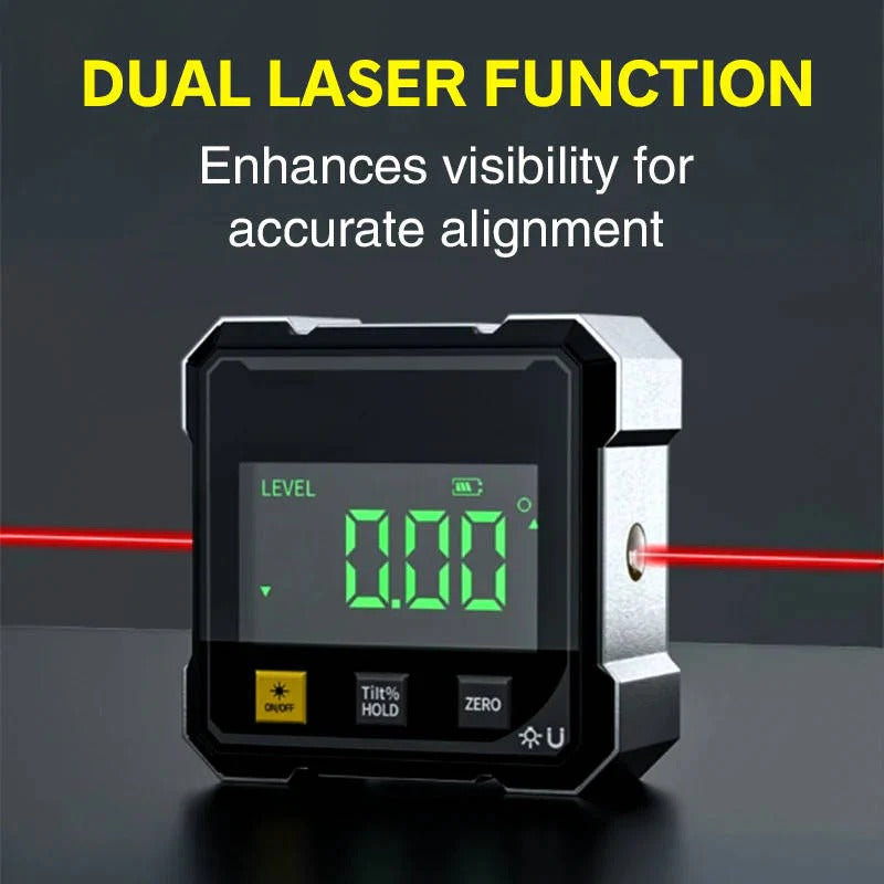 Digital Vinkelmätare med Laser