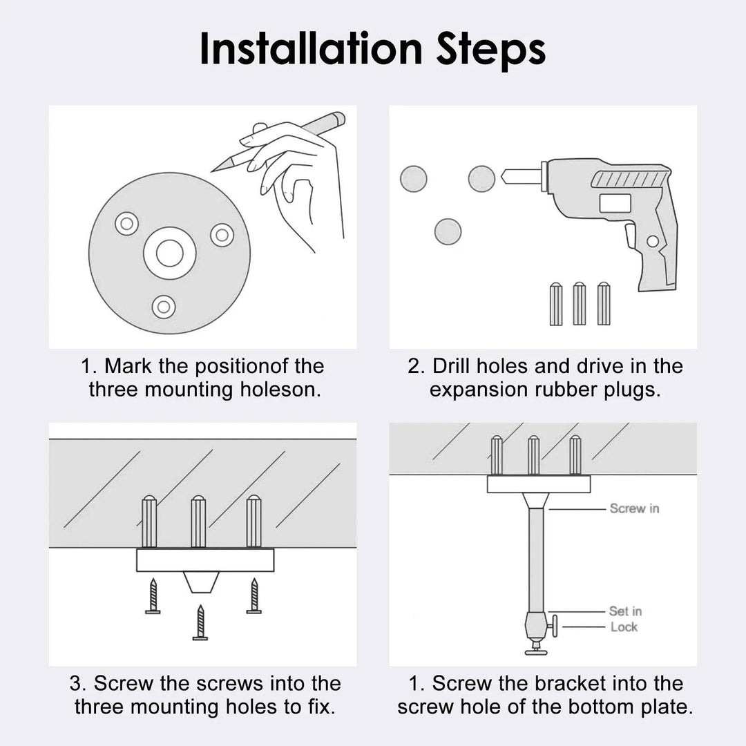 Universell Projektor Takfäste Kit